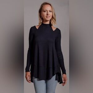 NWT Free People Downtown Girl Tunic Top Women’s size L